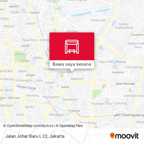 Peta Jalan Johar Baru I, 22