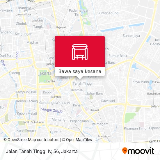 Peta Jalan Tanah Tinggi Iv, 56
