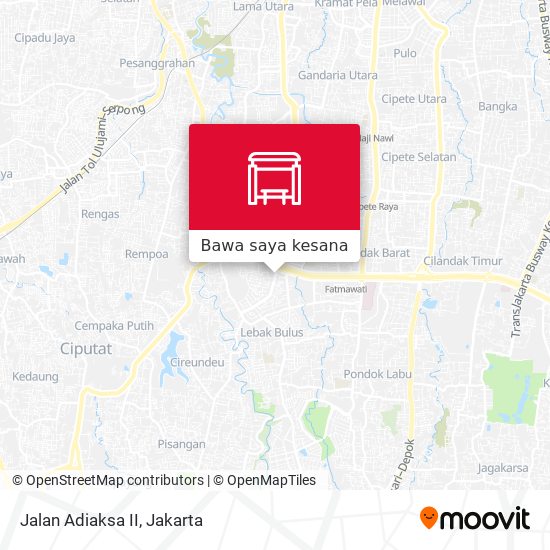 Peta Jalan Adiaksa II