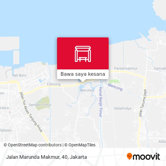 Peta Jalan Marunda Makmur, 40