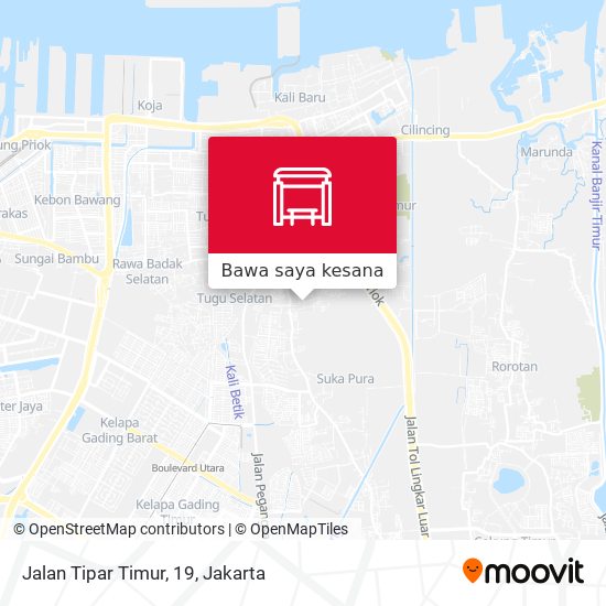 Peta Jalan Tipar Timur, 19