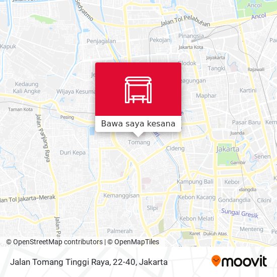 Peta Jalan Tomang Tinggi Raya, 22-40