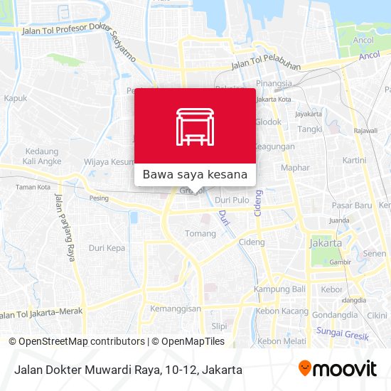 Peta Jalan Dokter Muwardi Raya, 10-12