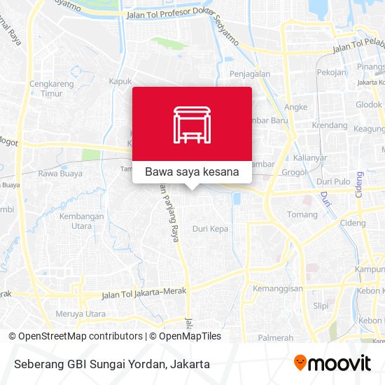 Peta Seberang GBI Sungai Yordan