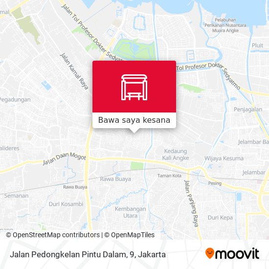 Peta Jalan Pedongkelan Pintu Dalam, 9