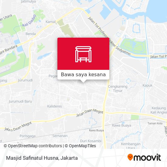 Peta Masjid Safinatul Husna
