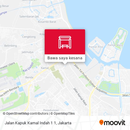 Peta Jalan Kapuk Kamal Indah 1 1