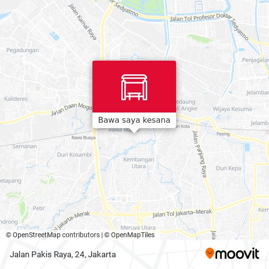 Peta Jalan Pakis Raya, 24