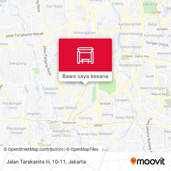 Peta Jalan Tarakanita Iii, 10-11