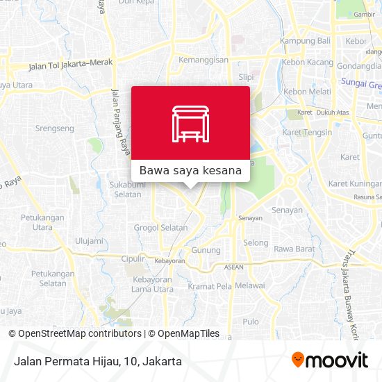 Peta Jalan Permata Hijau, 10