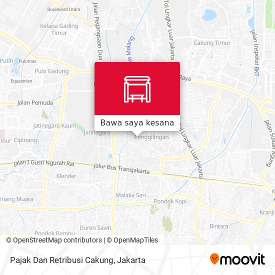 Peta Pajak Dan Retribusi Cakung