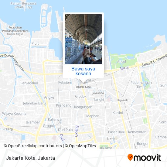 Peta Jakarta Kota