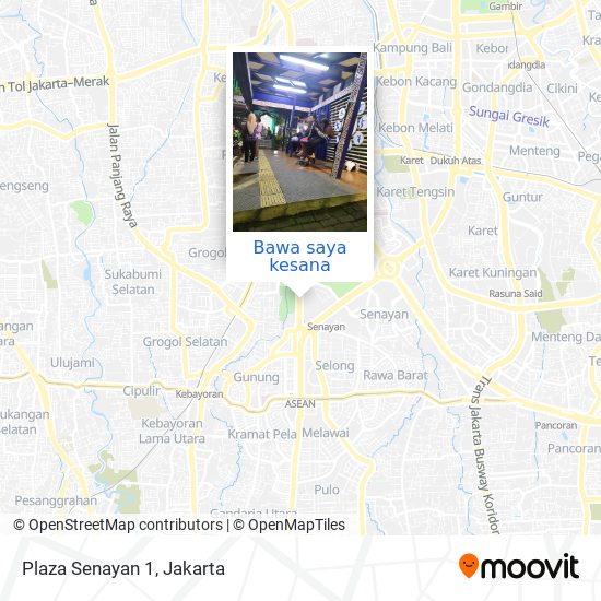Peta Plaza Senayan 1