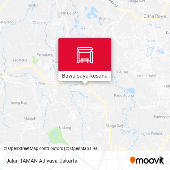 Peta Jalan TAMAN Adiyasa