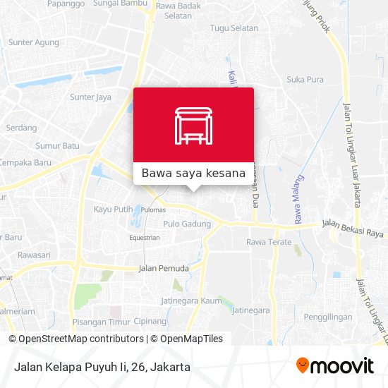 Peta Jalan Kelapa Puyuh Ii, 26