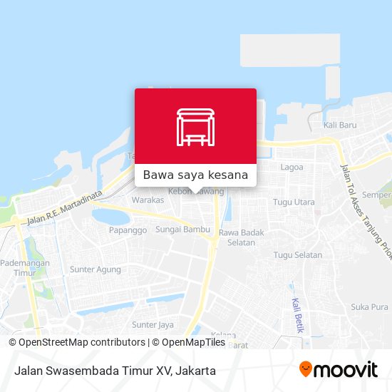 Peta Jalan Swasembada Timur XV