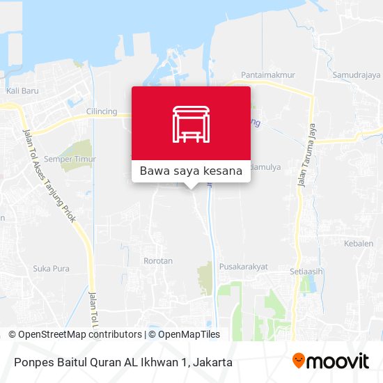 Peta Ponpes Baitul Quran AL Ikhwan 1
