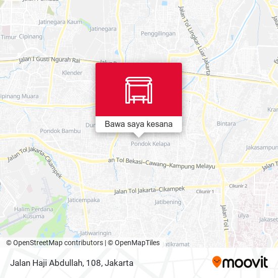 Peta Jalan Haji Abdullah, 108