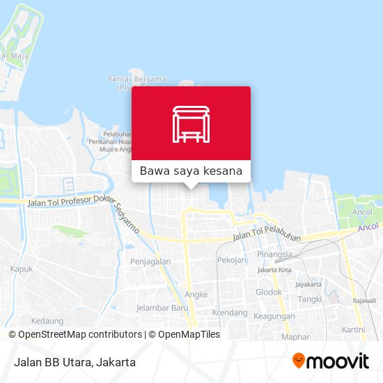 Peta Jalan BB Utara