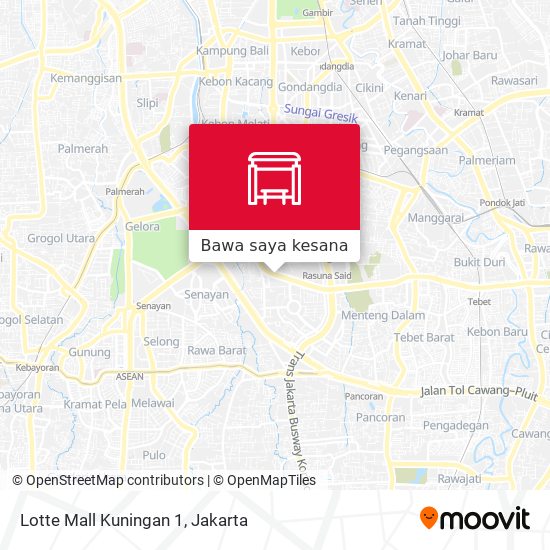 Peta Lotte Mall Kuningan 1