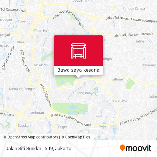 Peta Jalan Siti Sundari, 509