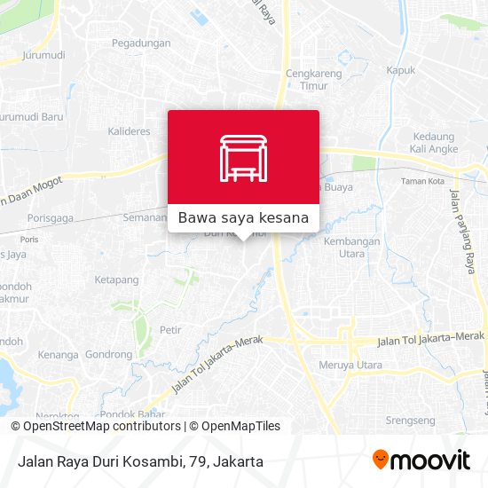 Peta Jalan Raya Duri Kosambi, 79