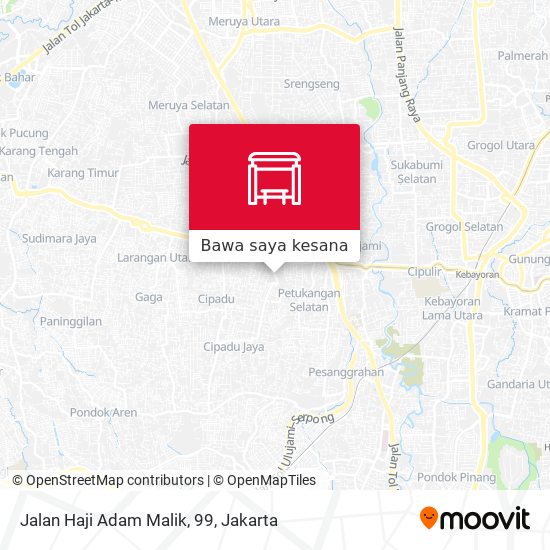 Peta Jalan Haji Adam Malik, 99