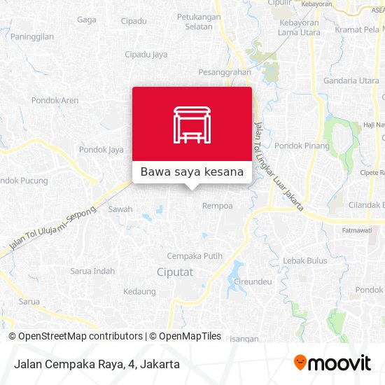 Peta Jalan Cempaka Raya, 4