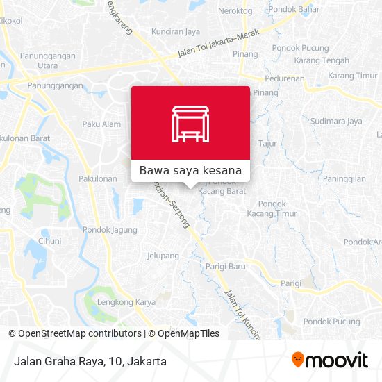 Peta Jalan Graha Raya, 10