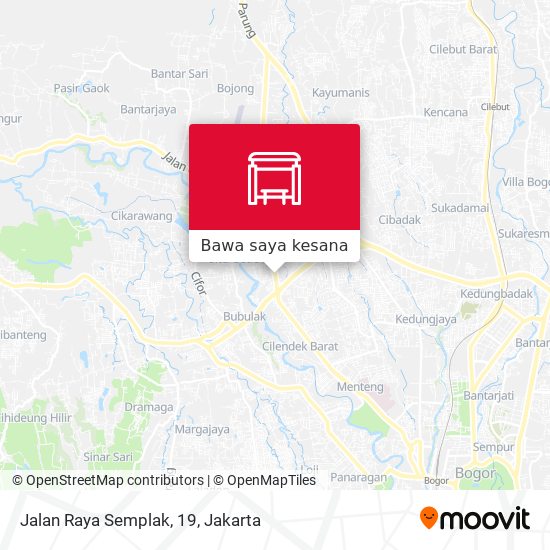 Peta Jalan Raya Semplak, 19