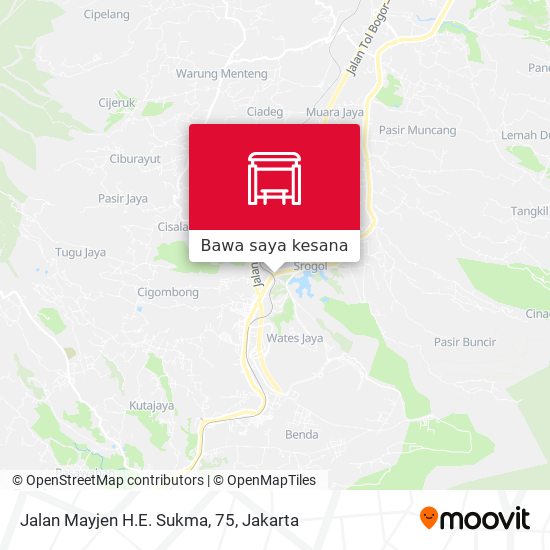 Peta Jalan Mayjen H.E. Sukma, 75