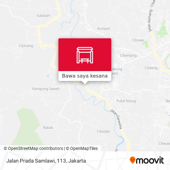 Peta Jalan Prada Samlawi, 113