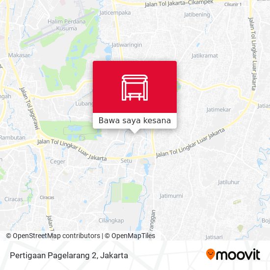 Peta Pertigaan Pagelarang 2