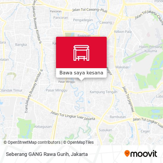 Peta Seberang GANG Rawa Gurih