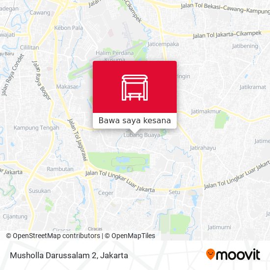 Peta Musholla Darussalam 2