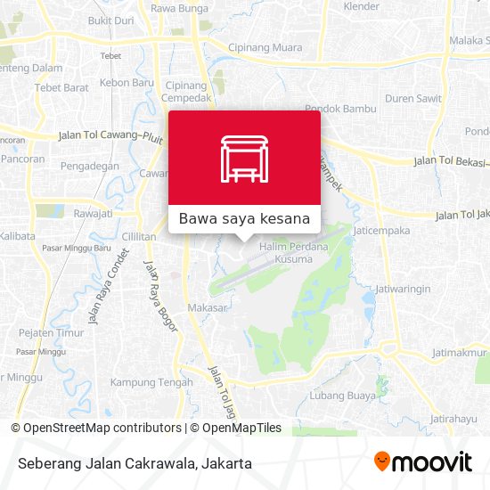 Peta Seberang Jalan Cakrawala