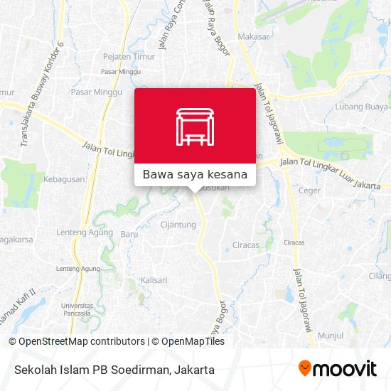 Peta Sekolah Islam PB Soedirman