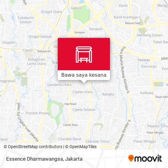 Peta Essence Dharmawangsa