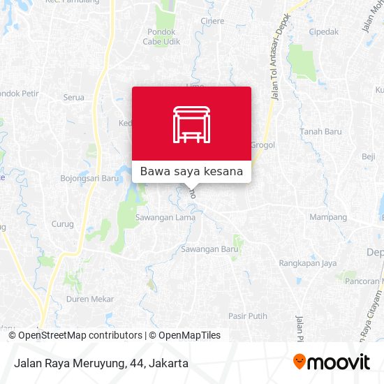 Peta Jalan Raya Meruyung, 44
