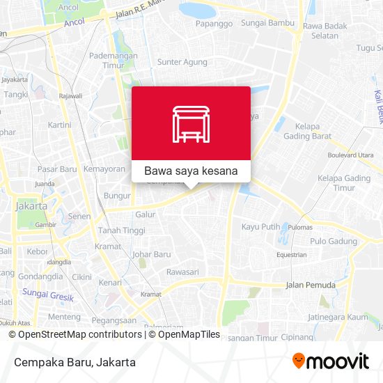 Peta Cempaka Baru