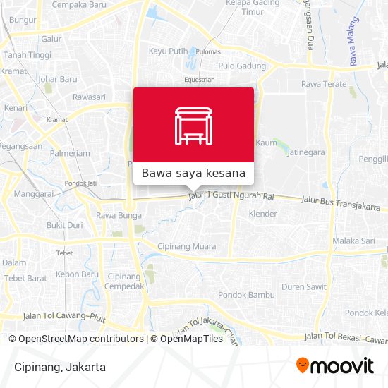 Peta Cipinang