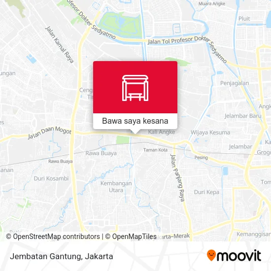 Peta Jembatan Gantung