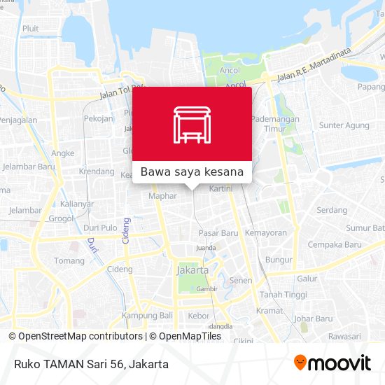 Peta Ruko TAMAN Sari 56