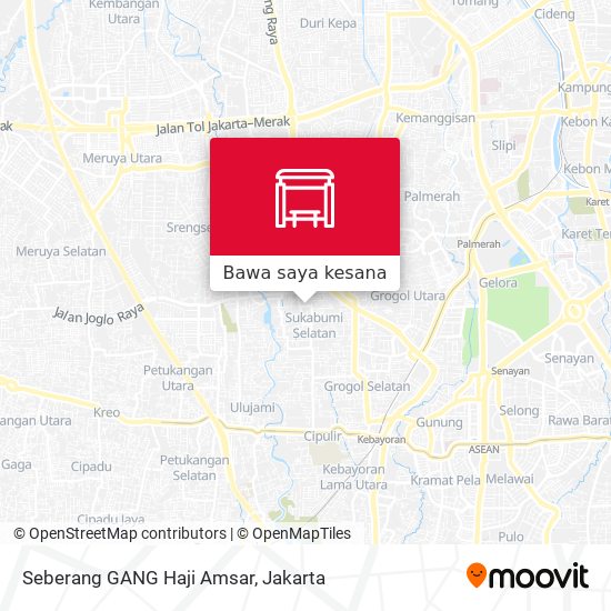Peta Seberang GANG Haji Amsar