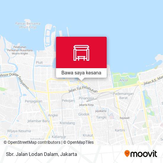 Peta Sbr. Jalan Lodan Dalam