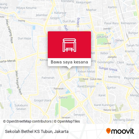 Peta Sekolah Bethel KS Tubun