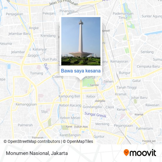 Peta Monumen Nasional