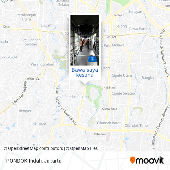 Peta PONDOK Indah