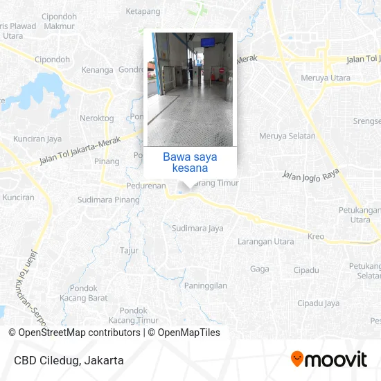 Peta CBD Ciledug