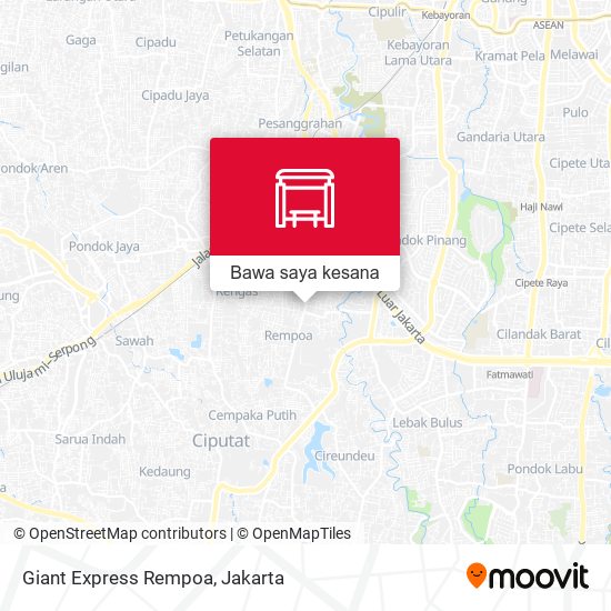 Peta Giant Express Rempoa